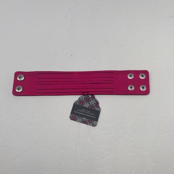 Paparazzi Jewelry All Hustle and Hairspray Pink Urban Bracelet Item 102 - Picture 7 of 9